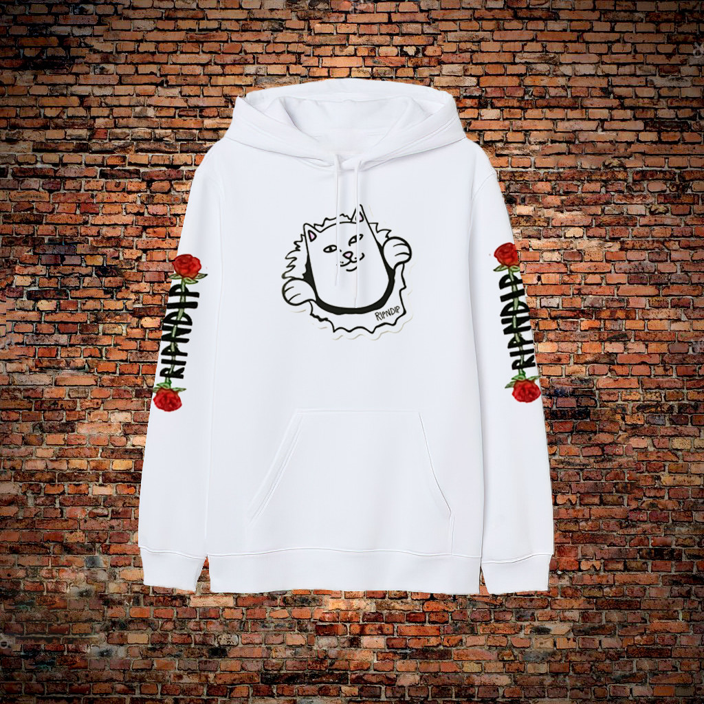 Худи RipNDip Roses Толстовка с Котом — Купить Недорого на Bigl.ua ...