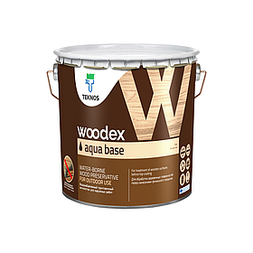 Ґрунтувальний антисептик Teknos Woodex Aqua Base 3л