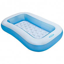 INTEX 57403 (166Х100Х28 СМ.) БАСЕЙН НАДУВНИЙ ДИТЯЧИЙ ПРЯМОКУТНИЙ,Об'єм: 128 л