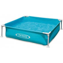 Басейн Intex 57173 (3) розміром 122х122х30 см, об'єм: 337л, вага: 4,9 кг, від 3 років