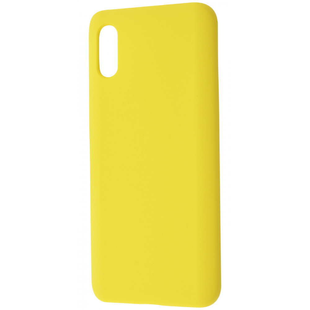 WAVE Full Silicone Cover Xiaomi Redmi 9A yellow