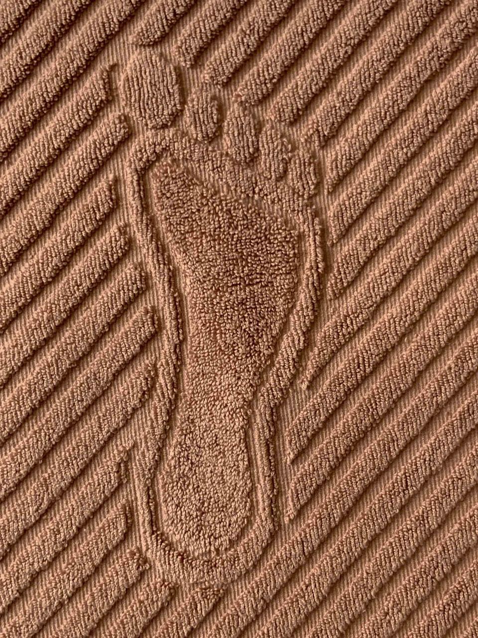 Махровий рушник для ніг, Туркменістан, 700 гр\м2, бірюзове 50 x 70см