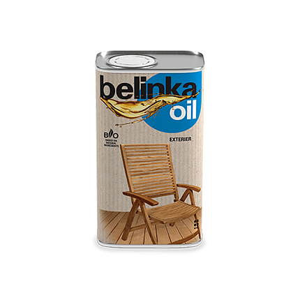 Масло для деревини Belinka oil exterier напівглянцевий 0.5л, фото 1