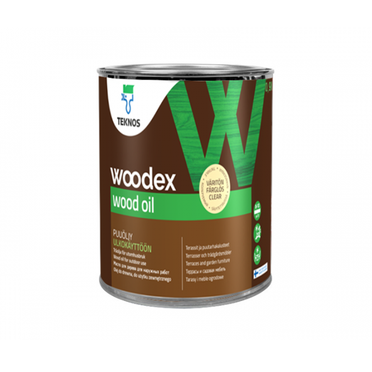 Олія для дерева Teknos Woodex Wood Oil 0.9л