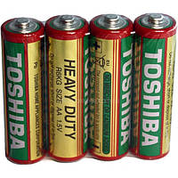 Батарея Toshiba 1,5 V R6, АА лужна, ціна за 4шт.