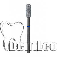 Бор алмазний циліндричний з півсферою на торці — 137.120.050 (Синій)