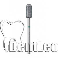 Бор алмазний циліндричний із півсферою на торці — 137.120.050 (ЗЕЛЕНИЙ)