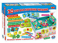 Игровой набор Ranok Creative "30 игр для обучения чтению" (укр) 12109098У