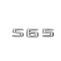 Шильдик Напис Багажника Mercedes Benz S65