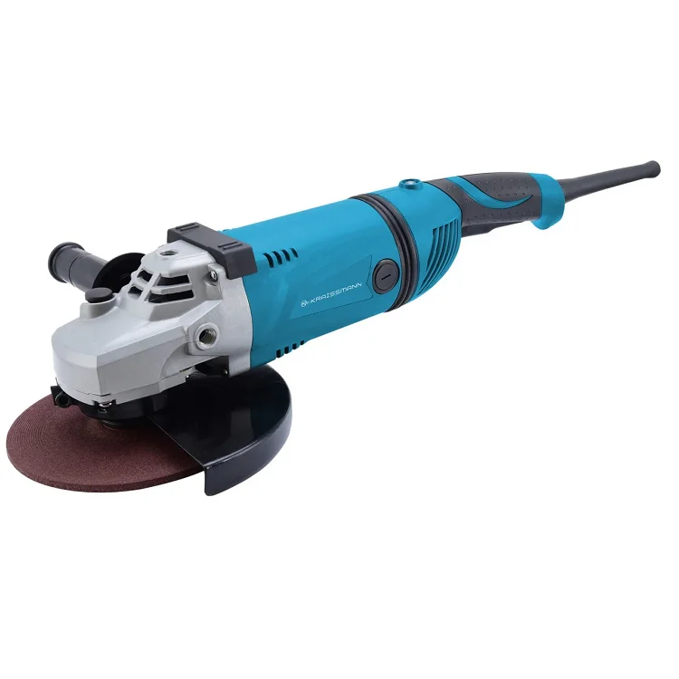 Болгарка Kraissmann 2600-KWS-230 (плавний пуск, поворотна ручка), фото 1