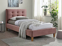 Кровать TEXAS 90 Velvet Signal античный розовый