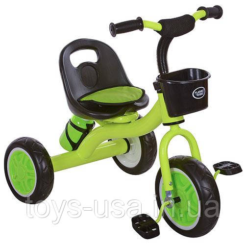 Дитячий велосипед "Гномік" триколісний Turbotrike ЗЕЛЕНИЙ арт. 3197-5