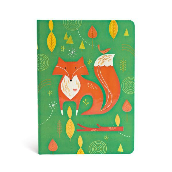 Блокнот Paperblanks Наші друзі тварини середній 13х18 см в лінію Лис (9781439735541)