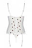 Корсет і трусики стрінги LOVELIA CORSET white XXL/XXXL - Passion, фото 7