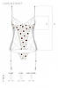 Корсет і трусики стрінги LOVELIA CORSET white XXL/XXXL - Passion, фото 8