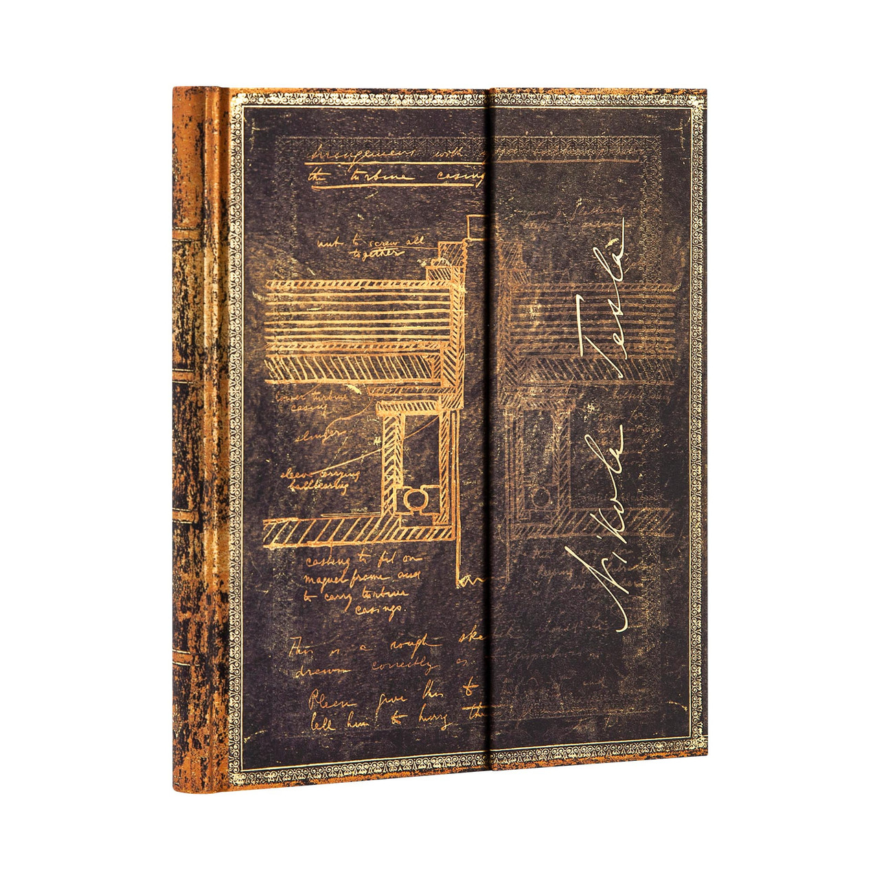 Блокнот Paperblanks Тесла великий 18х23 см в лінію (9781439754610), фото 1