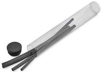 Натуральне деревне вугілля Caran d'Ache, 3 шт. в пластиковому тубусі 776.493 (7610186004124)