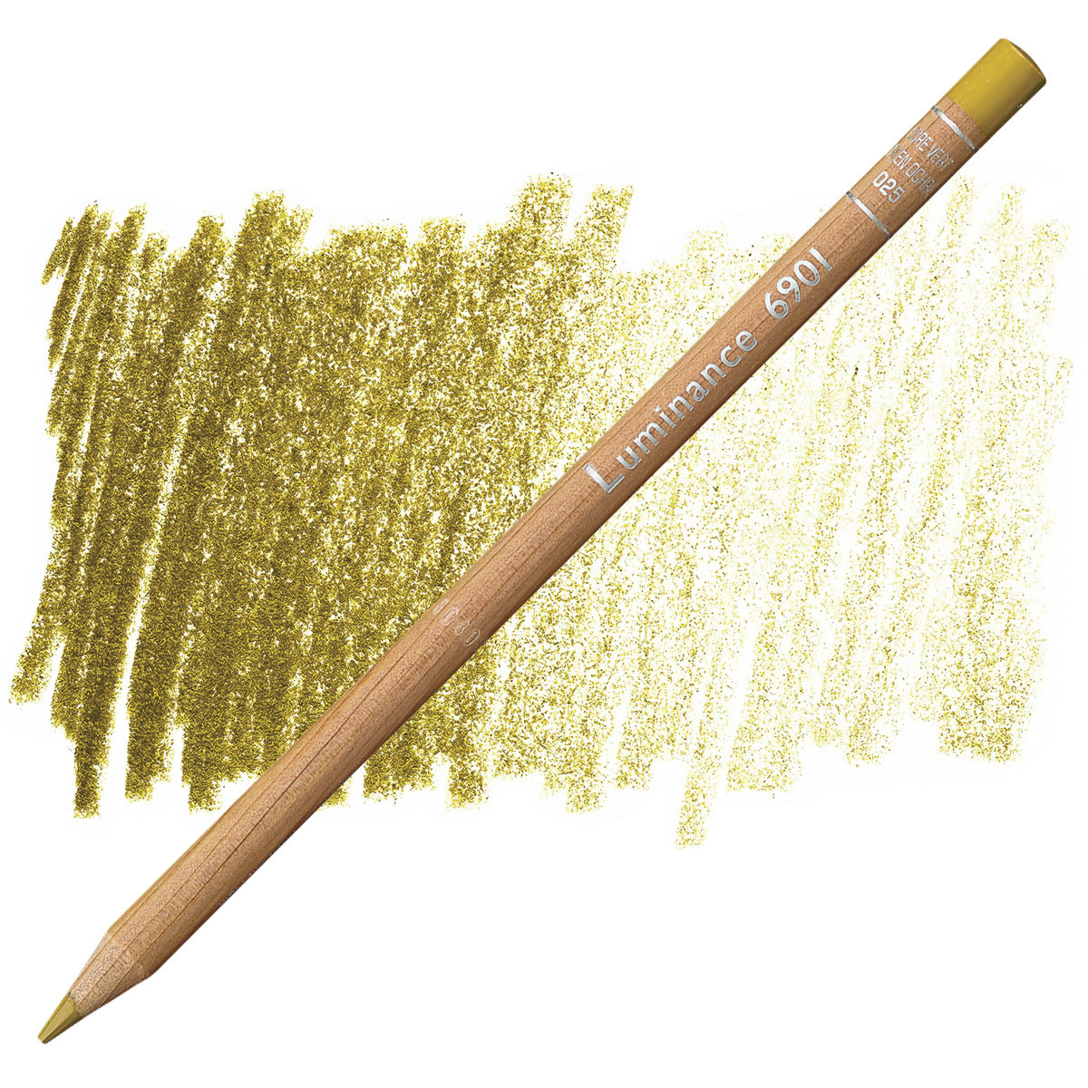 Олівець Caran d'Ache Luminance 6901 GREEN OCHRE - FSC 6901.025 (7630002301633), фото 1