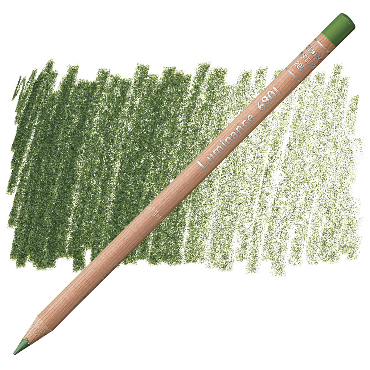 Олівець Caran d'Ache Luminance 6901 MOSS GREEN - FSC 6901.225 (7630002301756), фото 1