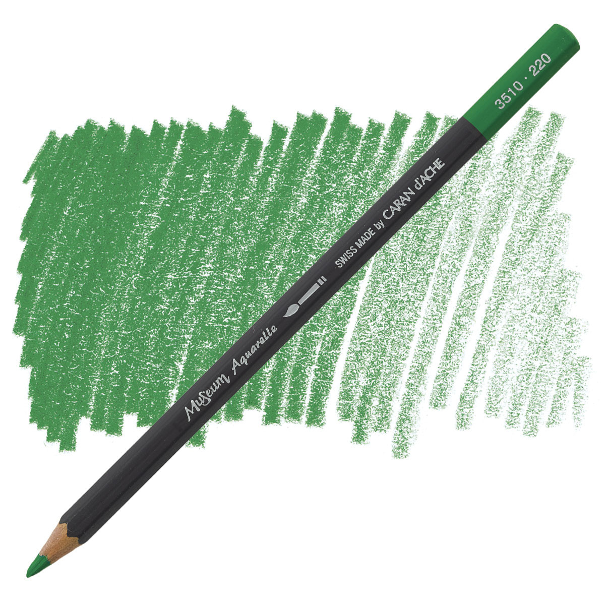 Олівець Caran d'Ache Museum Aquarelle GRASS GREEN - FSC 3510.220 (7630002323697)