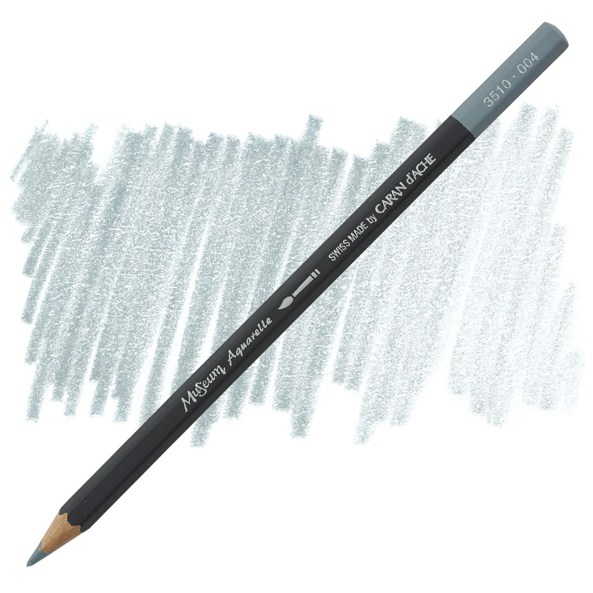 Олівець Caran d'Ache Museum Aquarelle STEEL GREY - FSC 3510.004 (7630002323116)