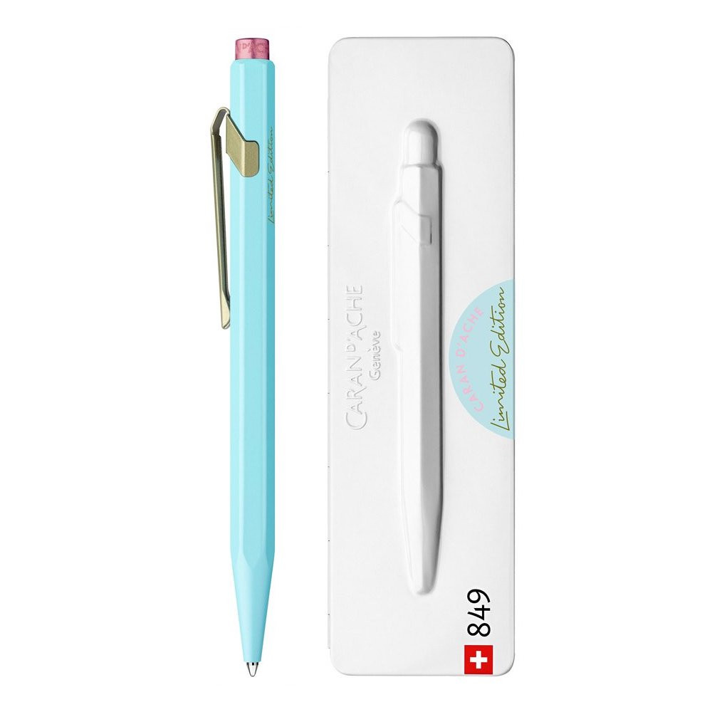 Ручка Caran d'Ache 849 Claim Your Style блакитна + box 849.539 (7630002343749)