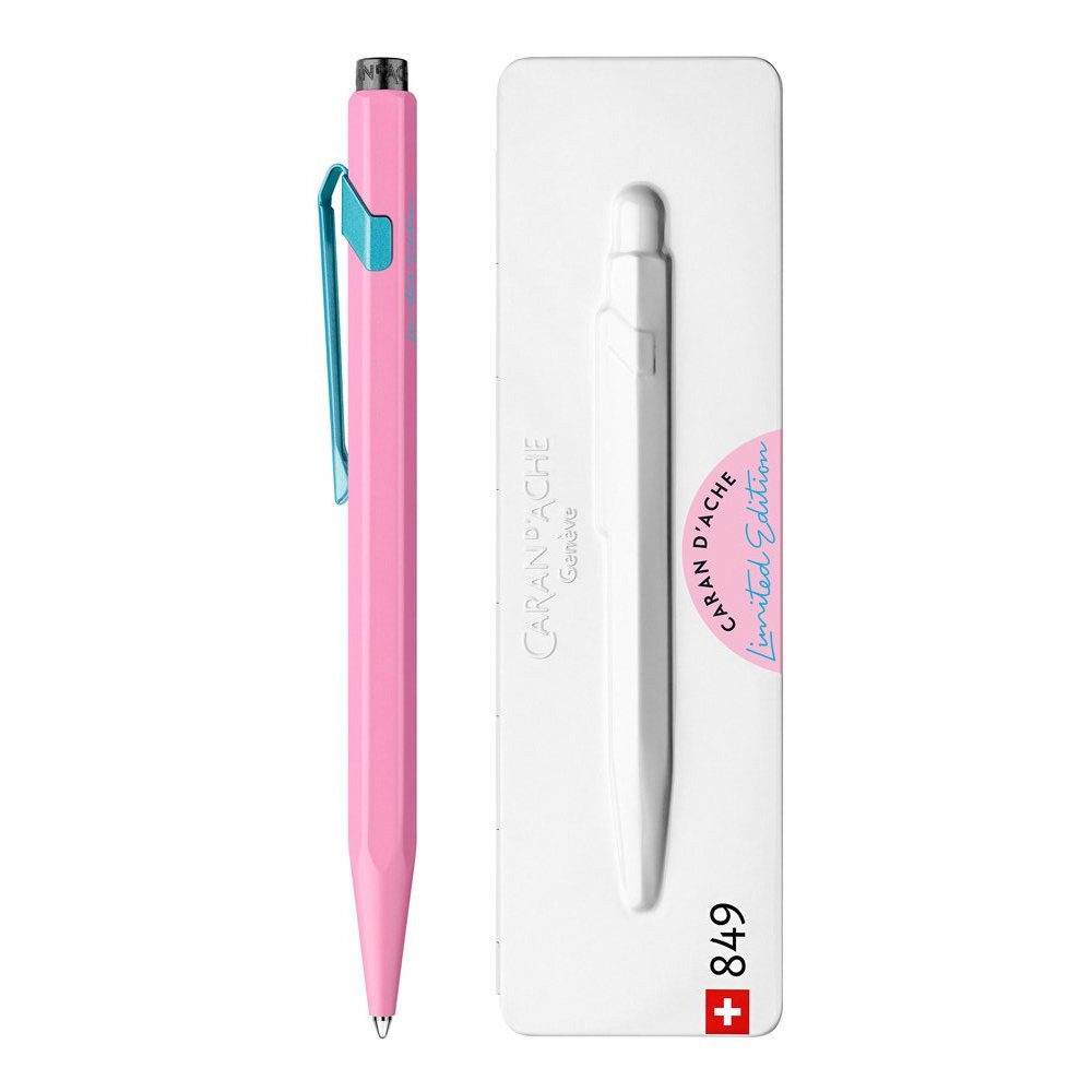 Ручка Caran d'Ache 849 Claim Your Style рожевий гібіскус + box 849.536 (7630002343688)