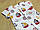 Дитячий 86 9-12 місяців (80) дуже легкий тонкий ромпер пісочник для новонародженого хлопчика літо МУСЛІН 9004, фото 2