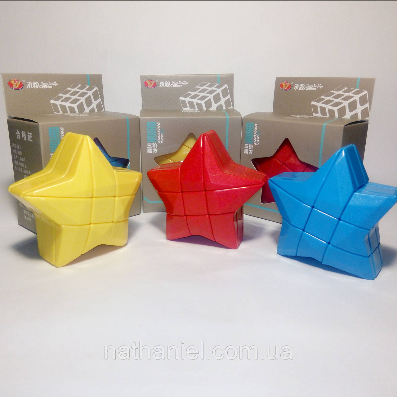 Головоломка Зірка Star-Pentagon-Cube MoYu Red (кубик-Рубика YongJun), фото 1