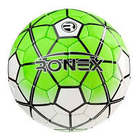 Мяч футбольный DXN Ronex(NK), белый/зеленый.