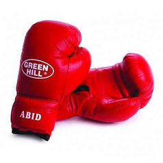 Рукавички боксерські ABID Green Hill 12 унцій червоні