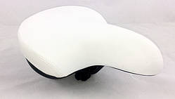 🚲Сидіння біле для велосипеда Jet на пружинах