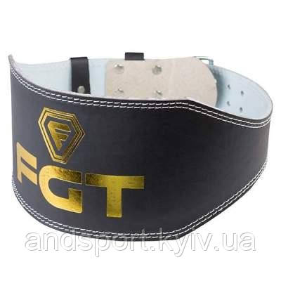 Атлетичний Пояс FGT широкий, PU, розмір M, L, XL, 2XL, 3XL чорний, F15024