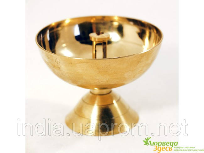 Дипа лампа латунная лампада d6,5 см высота 5см, Аюрведа Здесь: продажа ...