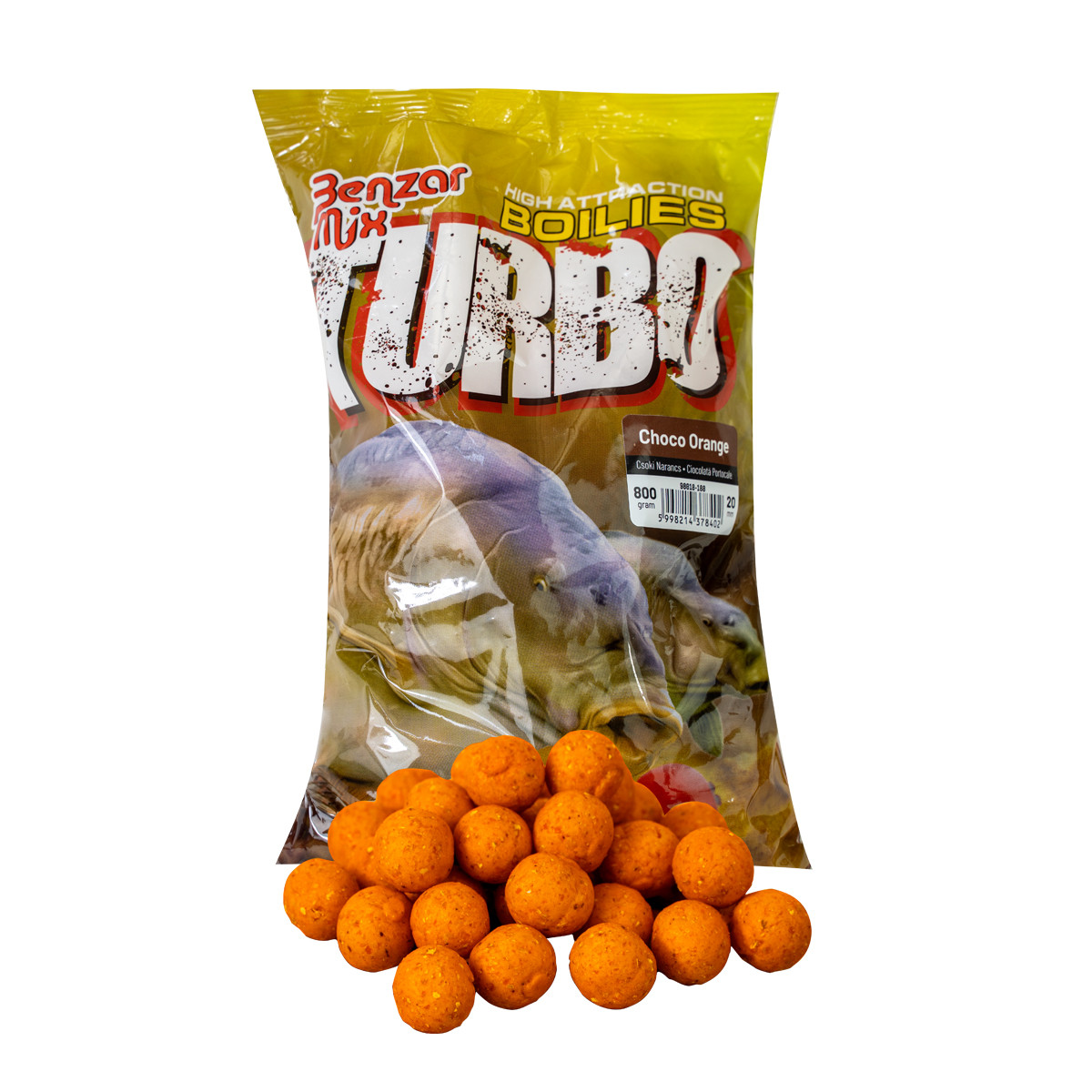 Бойл Benzar Turbo Boilie 800г 15мм Tuna (тунець)