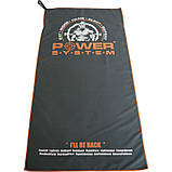 Фітнес-рушник Power System Gym Bench Towel PS-7002 Grey (100*50), фото 2