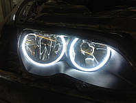CCFL Ангельские глазки на BMW E46 без линз Белые