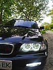 CCFL Ангельські оченята на BMW E46 без лінз Білі, фото 2