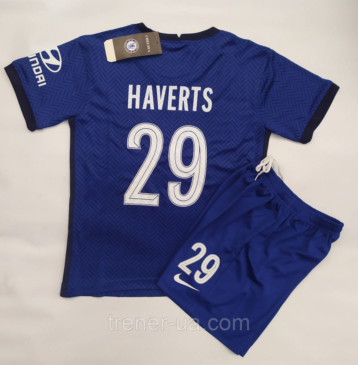 Футбольна форма Chelsea 2021/Haverts 29/Kante 7/переможці ліги чемпіонів УЕФА 2021/форма Челсі 2021 синя