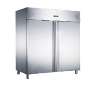 Холодильна шафа HKN-GX1410TN INOX Hurakan, фото 1