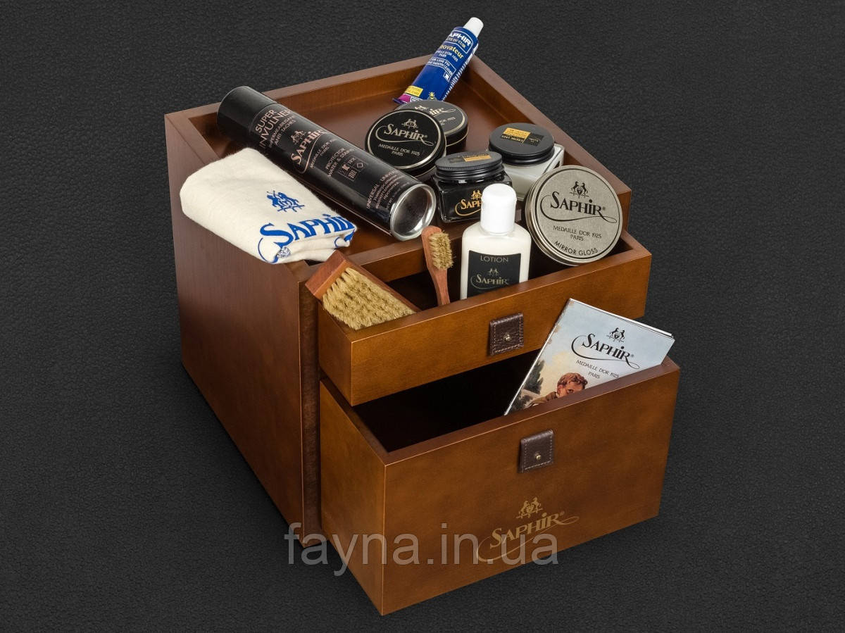 Набір по догляду за взуттям Saphir Medaille D'or Drawers Box