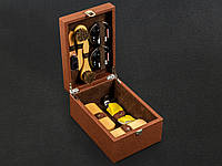 Набор по уходу за обувью Tarrago Luxury Wooden Travel Kit For Shoe Care Tarrago LuxuryTravelKit Набор по уходу за обувью Tarrago Luxury Wooden Travel Kit For Shoe Care