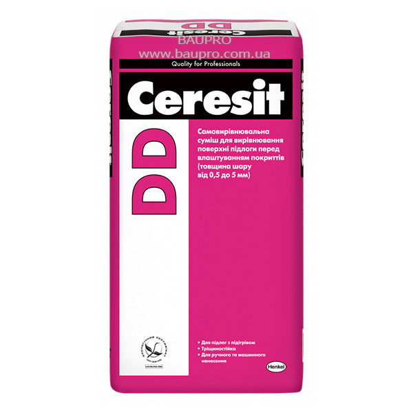 Суміш CERESIT DD самовирівнююча, 25 кг