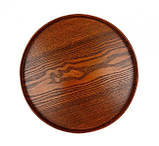 Піднос з ламмінованим покриттям круглий 43 см для офіціантів, фото 3