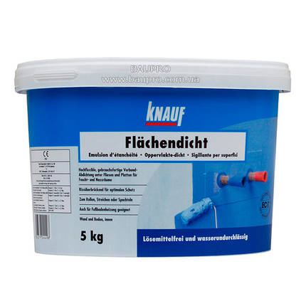 Мастика KNAUF Флэхендихт гідроізоляційна, 5 кг, фото 2