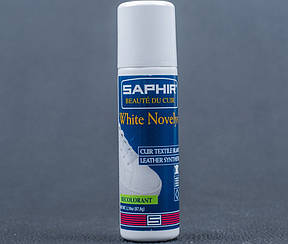 Барвник для білих шкіряних виробів Saphir Novelys White 75ml