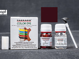 Фарба темно бордовий + очищувач Tarrago Color Dye, 2*25 мл,TDC05(26)