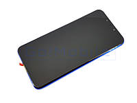 Дисплей Huawei P Smart Plus 2018, Nova 3i, Nova 3 із сенсором чорний + рамка синя оригінал (Китай)