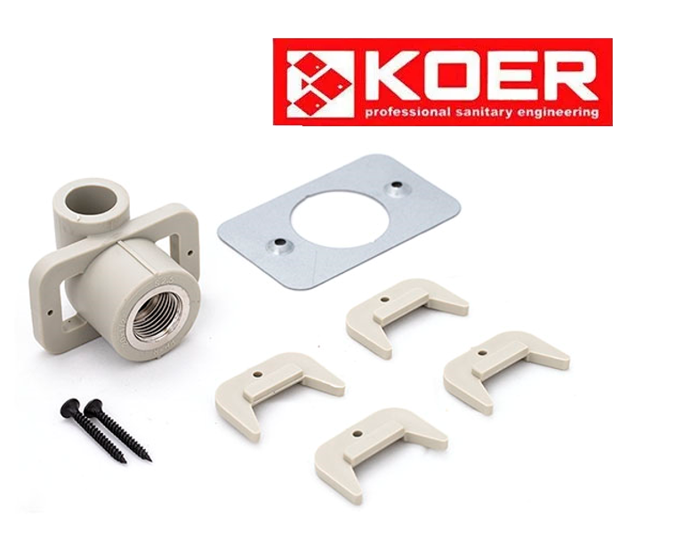 Кут інсталяційний для гіпсокартонних стін ВР PRO - 20x1/2F PPR.K0189 KOER (Чехія)