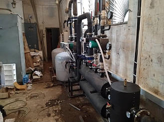 Пеллетная котельная 450 кВт  Бейт-Хана ул. Широкая 175  г. Днепр  4